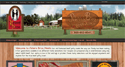 Desktop Screenshot of petersbrosmeats.com